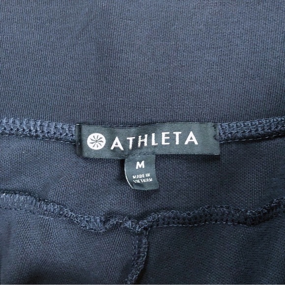 Athleta • Serenity Pant black modal knit lounge high rise cropped tapered slim - Picture 6 of 12